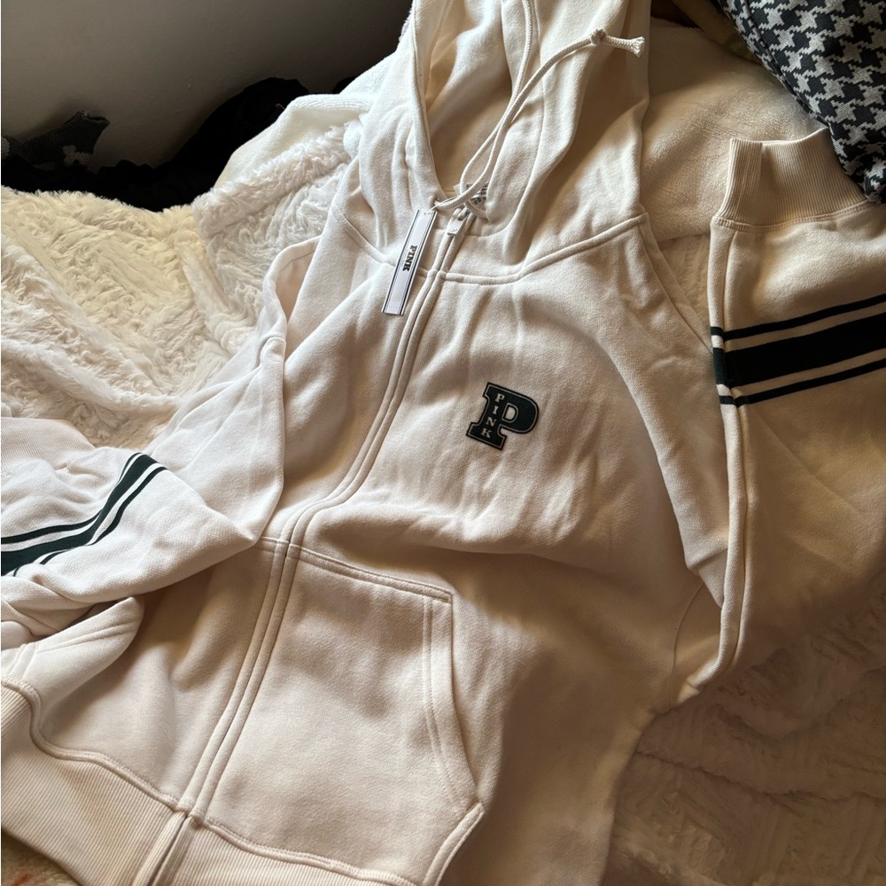 Victoria secret pink full zip sweater